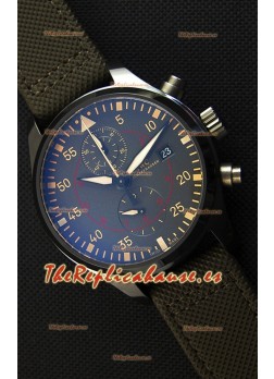 IWC Pilot's Watch Chronograph Top Gun Miramar IW389002 Ceramic Anthracite Dial Reloj Réplica a Espejo 1:1