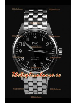 IWC MARK XVIII Reloj Réplica Suizo con Dial color Negro en Acero 904L - Réplica a Espejo 1:1