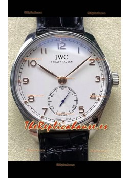 IWC Portugieser Super Clone Automatic 41 IW358303 Dial Blanco en Caja de Acero