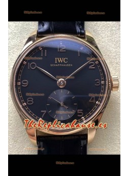 IWC Portugieser Super Clone Automatic 41 IW358401 Dial Marrón Caja Oro Rosado