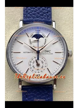 IWC IW359001 Portofino Complete Calendar 904L Acero Inoxidable Reloj Réplica Suizo 