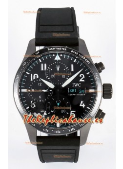 IWC Pilot's IW388305 Super Clone Cronógrafo 41 Mercedes-AMG Reloj Titanio