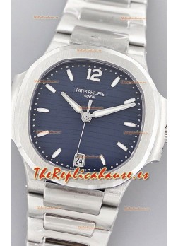 Patek Philippe Nautilus 7118/1A Dial Azul 1:1 Mirror Swiss Replica Watch in 904L Steel 