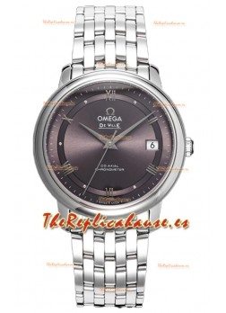Omega De Ville Co-Axial Chronometer 36.8MM Reloj Réplica Suizo en Dial Gris 
