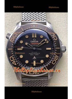 Omega Super Clone Seamaster 300M No Time To Die Edition Caja Titanio Reloj Réplica