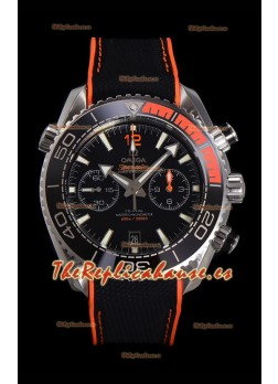 Omega Super Clone Planet Ocean 600M Cronógrafo Acero 904L Reloj Réplica