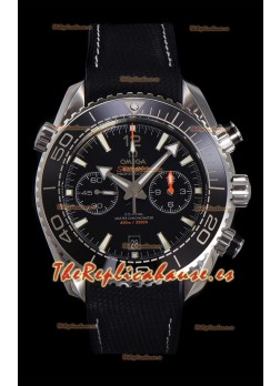 Omega Super Clone Planet Ocean 600M Cronógrafo Acero 904L Reloj Réplica