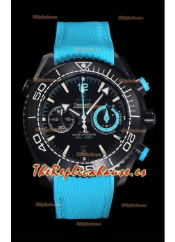 Omega Super Clone Planet Ocean 600M Cronógrafo Edición Emirates Réplica Suiza