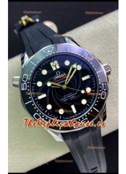 Omega Seamaster Edición Diver 300M Reloj Réplica Espejo 1:1 Dial Negro