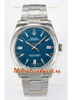 Rolex Oyster Perpetual Super Clone REF#126000 36MM Dial Azul Réplica Suiza