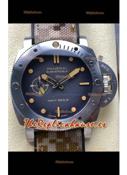 Panerai Super Clone Submersible PAM1518 Edición Navy Seals Reloj Réplica Suizo