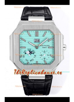 Patek Philippe Cubitus 5822 Caja Acero 904L Dial Verde Reloj Réplica Suizo