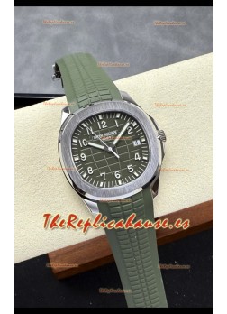 Patek Philippe Aquanaut Super Clone 5168G Dial Verde Reloj Réplica Acero 904L