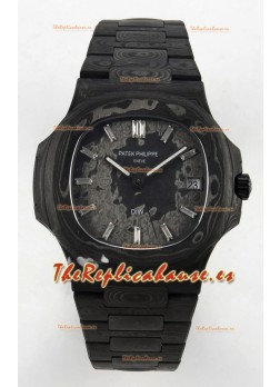 Patek Philippe Nautilus 5711 DiW Dial Carbono Negro Reloj Réplica Suizo Espejo 1:1