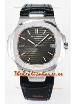 Patek Philippe Super Clone Nautilus 5711G-001 Acero 904L Dial Gris 