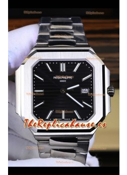 Patek Philippe Cubitus 5821 Caja Acero 904L Dial Negro Reloj Réplica Suizo 