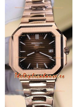 Patek Philippe Cubitus 5821 Dial Oro Rosado  Marrón Reloj Réplica Suizo