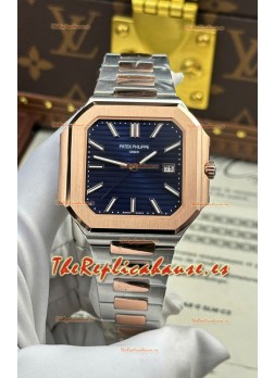 Patek Philippe Cubitus 5821 Caja Dos Tonos Dial Azul Reloj Réplica Suizo 