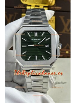 Patek Philippe Cubitus 5821 Caja Acero 904L Dial Verde Reloj Réplica Suizo 
