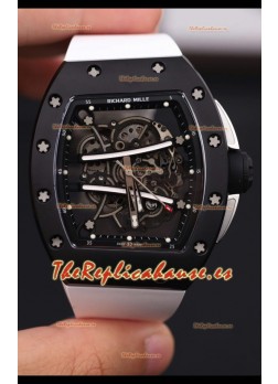 Richard Mille 61-01 Yohan Blake Genuino Movimiento Tourbillon Reloj Réplica Espejo 1:1