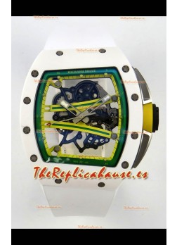 Richard Mille Super Clone RM061 Edición Cerámica RMUL2 Reloj Dial Verde