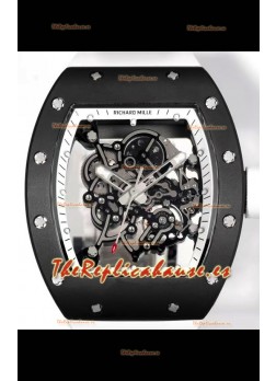 Richard Mille Super Clone RM055 Caja Cerámica con Reloj Genuino Tourbillon
