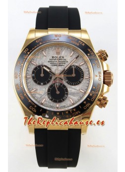 Rolex Daytona Super Clone 116518 Oro Rosado Dial Meteorito Movimiento Original Cal.4131