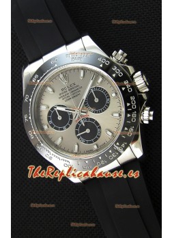 Rolex Cosmograph Daytona 116519LN Movimiento Original Cal.4130 - Reloj de Acero 904L Mejorado y Actualizado
