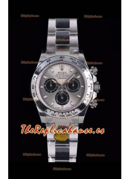 Rolex Daytona 116519 Reloj de Acero 904L a espejo 1:1 - Oro Blanco Movimiento Original Cal.4130
