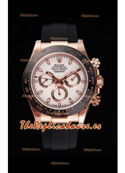 Rolex Daytona 116515LN Movimiento Original Cal.4130 Oro Everose - Reloj de Acero 904L a Espejo 1:1