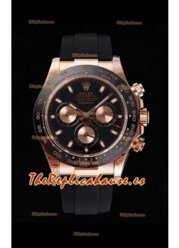 Rolex Daytona 116515LN Movimiento Original Cal.4130 Oro Everose - Reloj de Acero 904L a Espejo 1:1