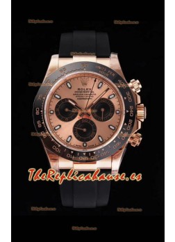 Rolex Daytona 116515LN Movimiento Original Cal.4130 Oro Everose - Reloj de Acero 904L a Espejo 1:1