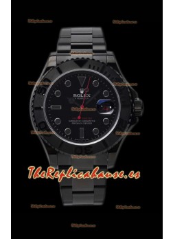 Rolex Yachtmaster Blackout Edition Reloj Réplica Suizo 1:1