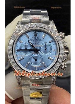 Rolex Cosmograph Daytona M116506-0002 AZUL ICE Dial Movimiento Original Cal.4130 - Reloj de Acero 904L Ultimate