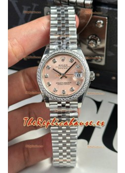 Rolex Super Clone Datejust ETA 2688 Movement 31MM Reloj Caja Acero Inoxidable Dial Champange