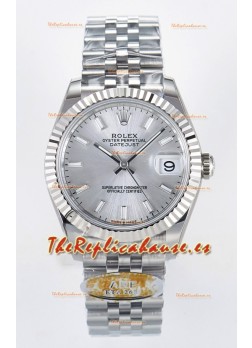 Rolex Super Clone Datejust ETA 2688 Movement 31MM Reloj Acero Inoxidable Caja y Dial