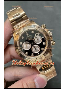 Rolex Daytona REF.126505 Cal 4131 Reloj Réplica Suizo 1:1 - Acero 904L Oro Rosado