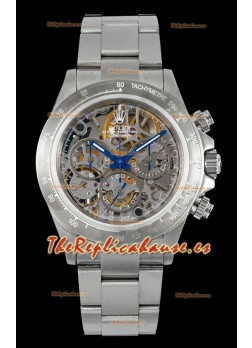 Rolex Daytona Super Clone Edición "Artisans De Genève - Glacier" Reloj Acero Inoxidable Watch 