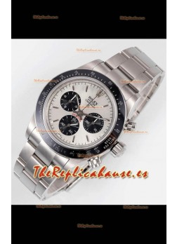 Rolex Daytona Super Clone BLAKEN Paul Newman Dial Acero Reloj Réplica Suizo - Movimiento 4130