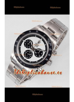 Rolex Daytona Super Clone BLAKEN Paul Newman Dial Blanco Reloj Réplica Suizo - Movimiento 4130