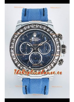 Rolex Daytona Super Clone Edición "Artisans De Genève - Arolla Glacier" Reloj Fibra de Carbono