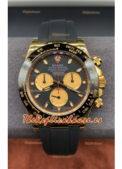Rolex Daytona Super Clone M126518 Movimiento Original Cal.4131 Oro Amarillo Dial Gris