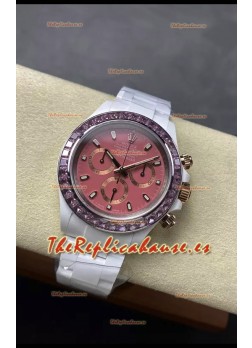 Rolex Daytona AET Remould Dial Verde Octuro Correa Entera en Cerámica en Movimiento Cal.4130