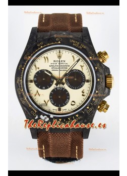 Rolex Daytona Super Clone DiW Desert Eagle Arabic Edition Watch - Caja Carbono Forjado Réplica Espejo 1:1