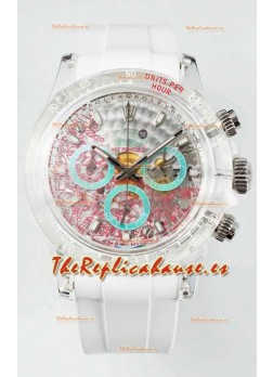 Rolex Daytona AET Remould XMAS Caja Zafiros 1:1 Reloj Réplica Suizo 