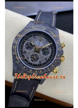 Rolex Cosmograph Daytona Edición DiW AVIA GRIS Reloj Fibra de Carbono - Movimiento Cal.4130