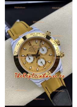 Rolex Cosmograph Daytona DiW GOLDEN ESSENCE Edition White Carbon Fiber Watch - Cal.4130 Movement 