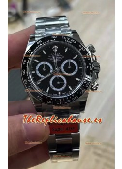 Rolex Cosmograph Daytona M126500LN Dial Negro Movimiento Original Cal.4131 - Reloj Acero 904L