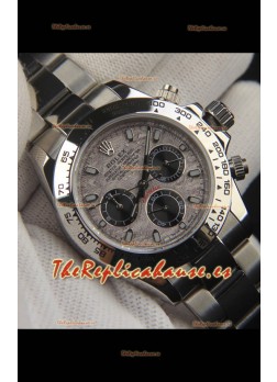 Rolex Daytona Movimiento Japonés Reloj Réplica en Dial Patrón Meteorito
