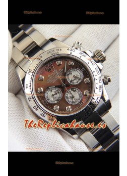 Rolex Daytona Movimiento Japonés Reloj Réplica en Dial Madre Perla 